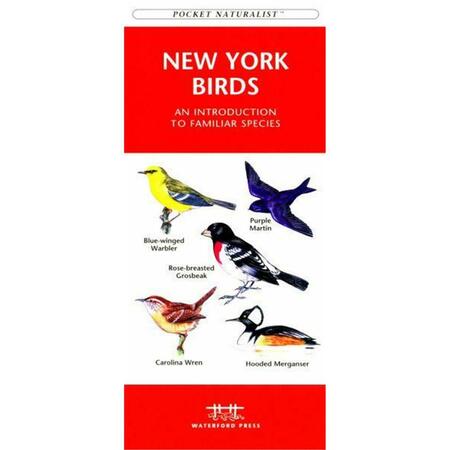 WATERFORD PRESS New York State Birds Book: An Introduction to Familiar Species WFP1583551592